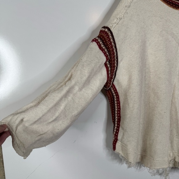 Free People Trudy Pullover Oversized Top Size Small - Picture 4 of 6